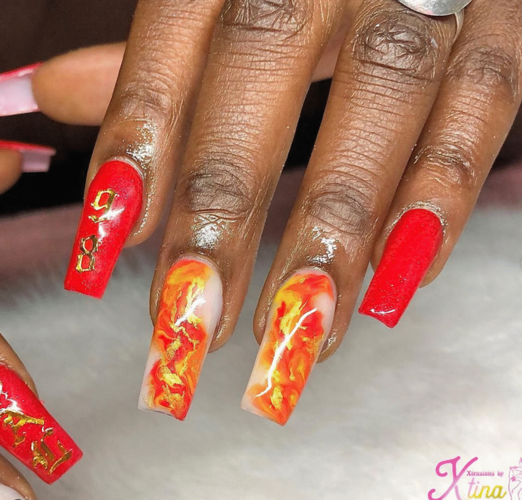 Sagittarius Nail