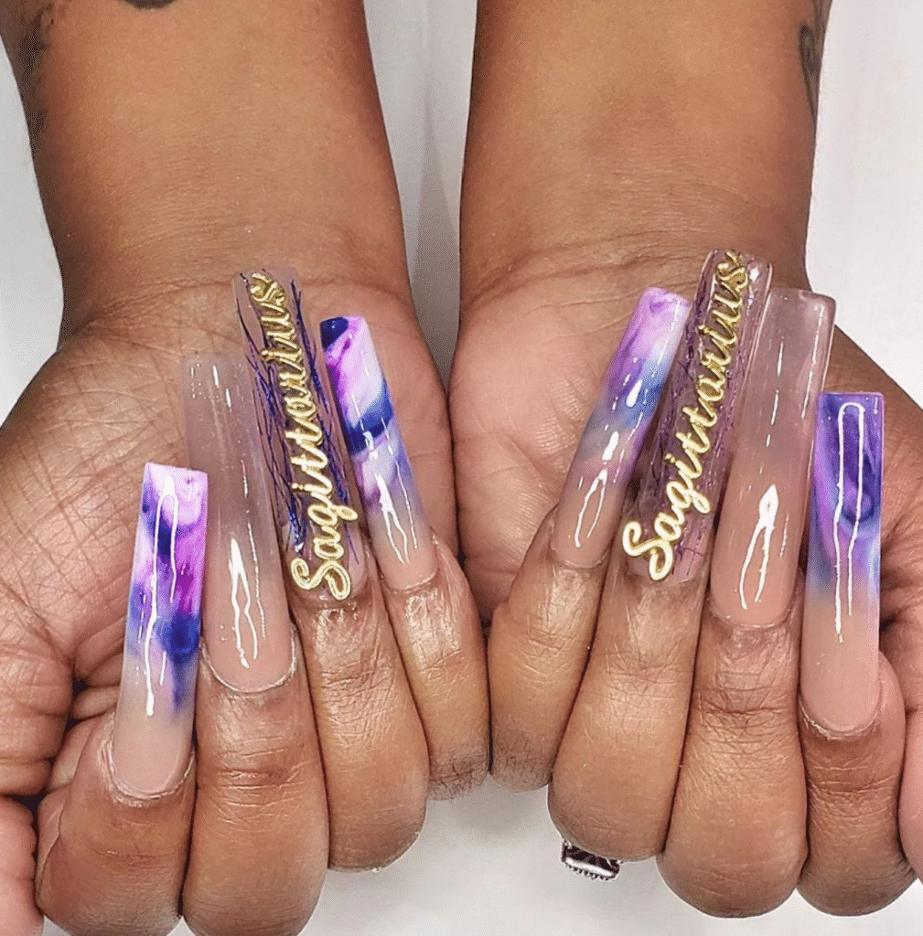 Sagittarius Nail