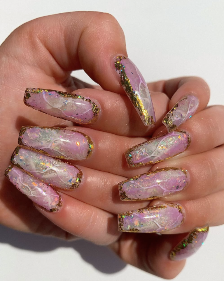 opal nail design