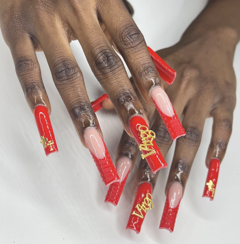 Virgo Nail Designs