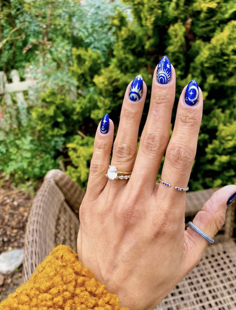 Celestial Nail Designs