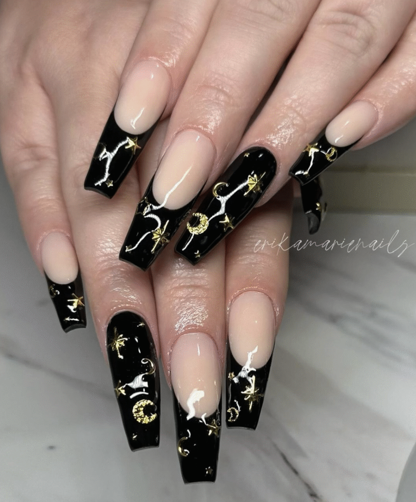 Celestial Nail Designs