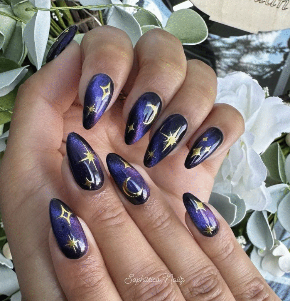 Celestial Nail Designs
