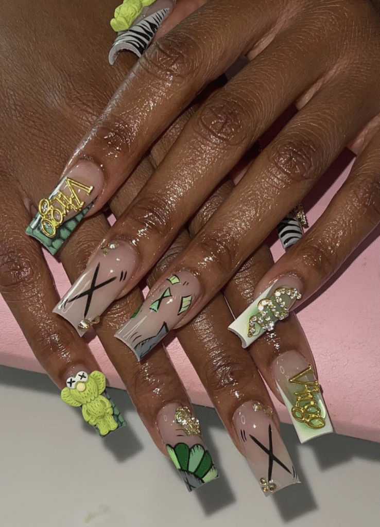 Virgo Nail Designs