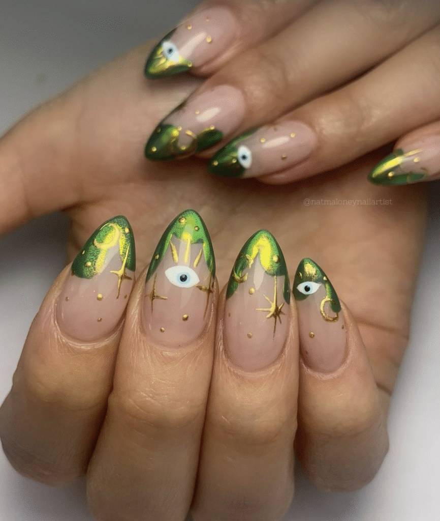Celestial Nail Designs
