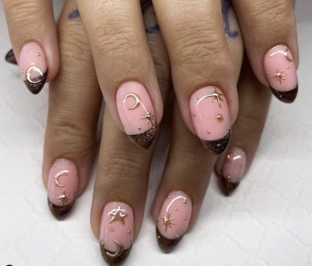 Celestial Nail Designs
