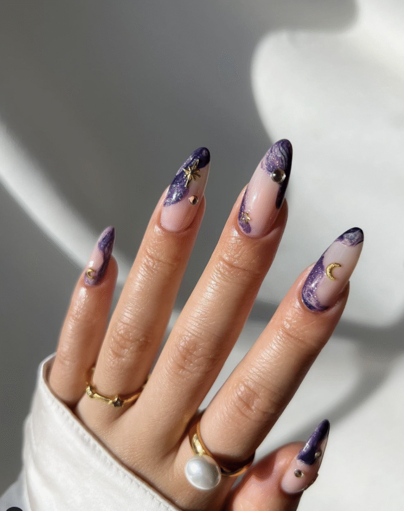 Celestial Nail Designs