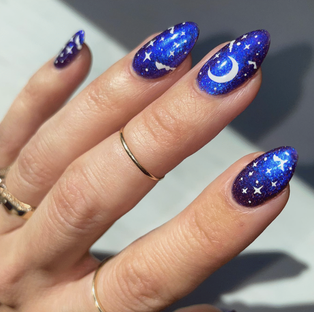 Celestial Nail Designs