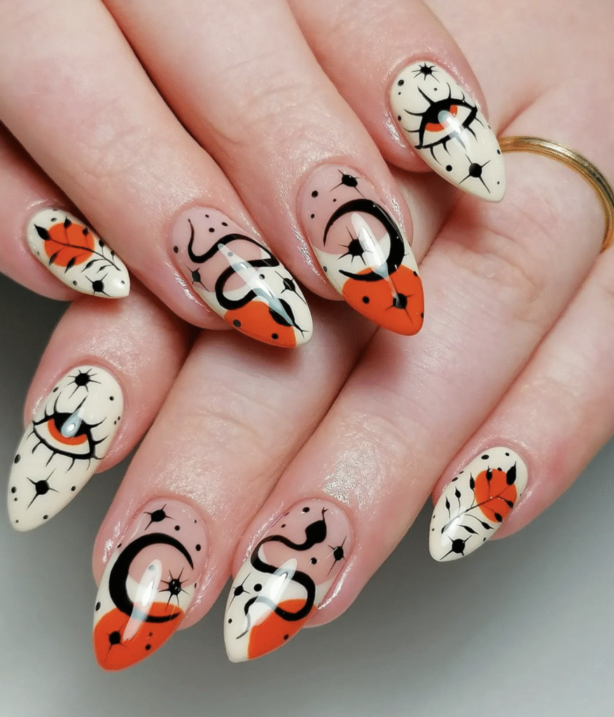 Celestial Nail Designs