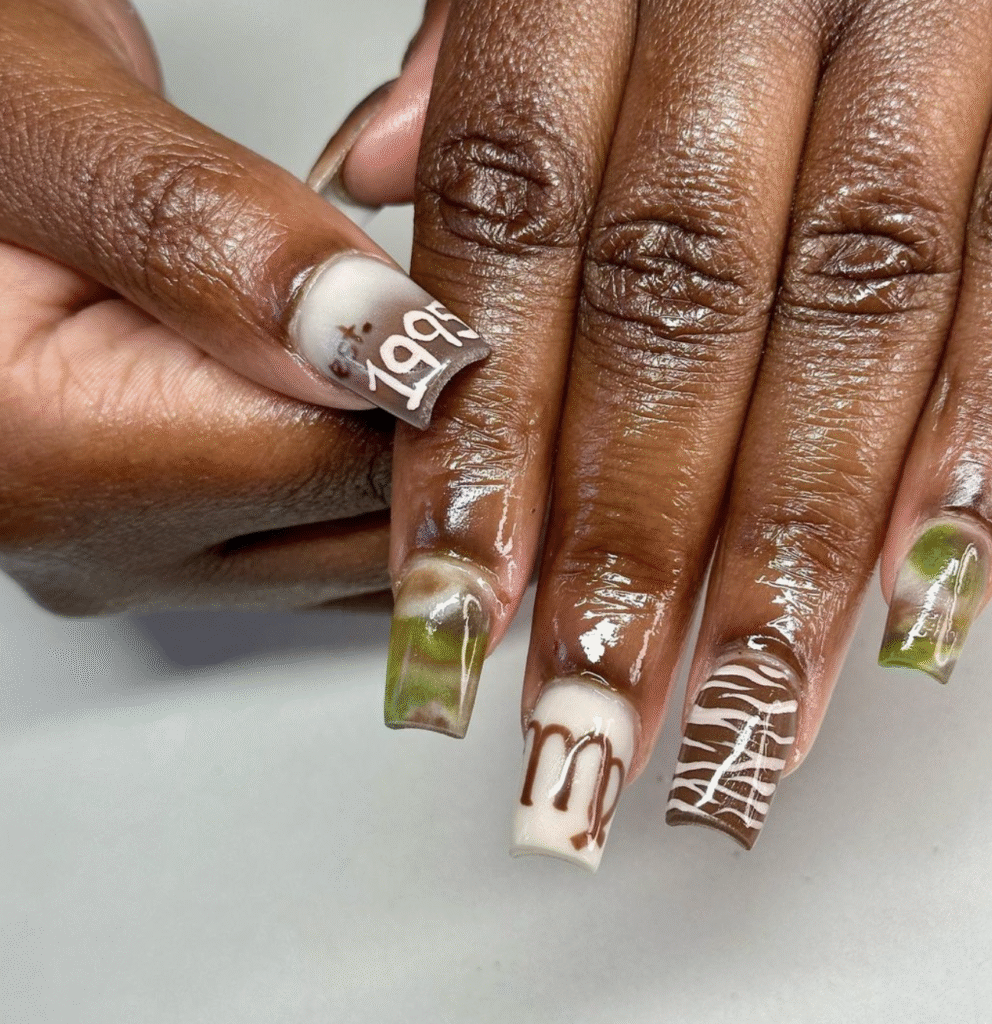 Virgo Nail Designs