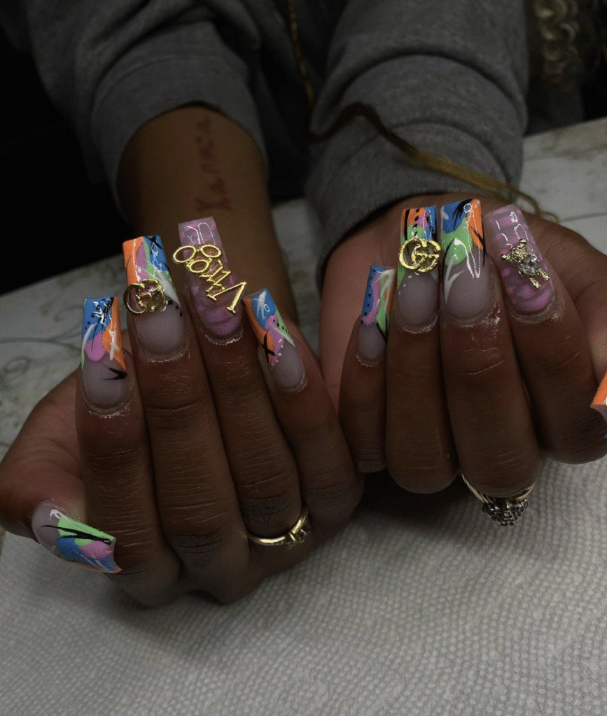 Virgo Nail Designs
