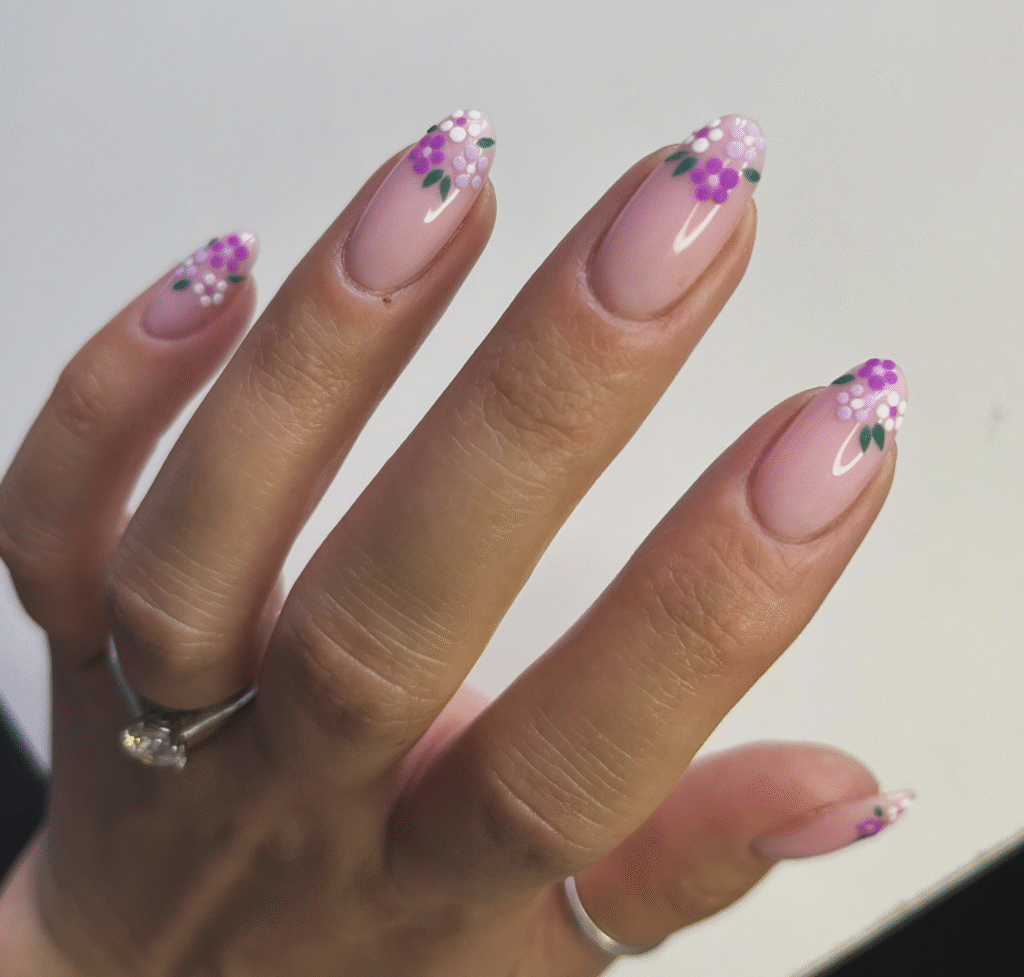Summer Flower Nail Designs