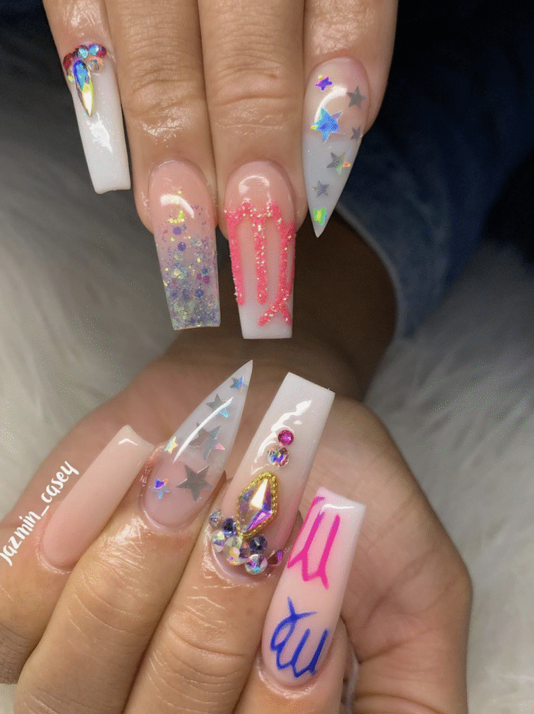 Virgo Nail Designs