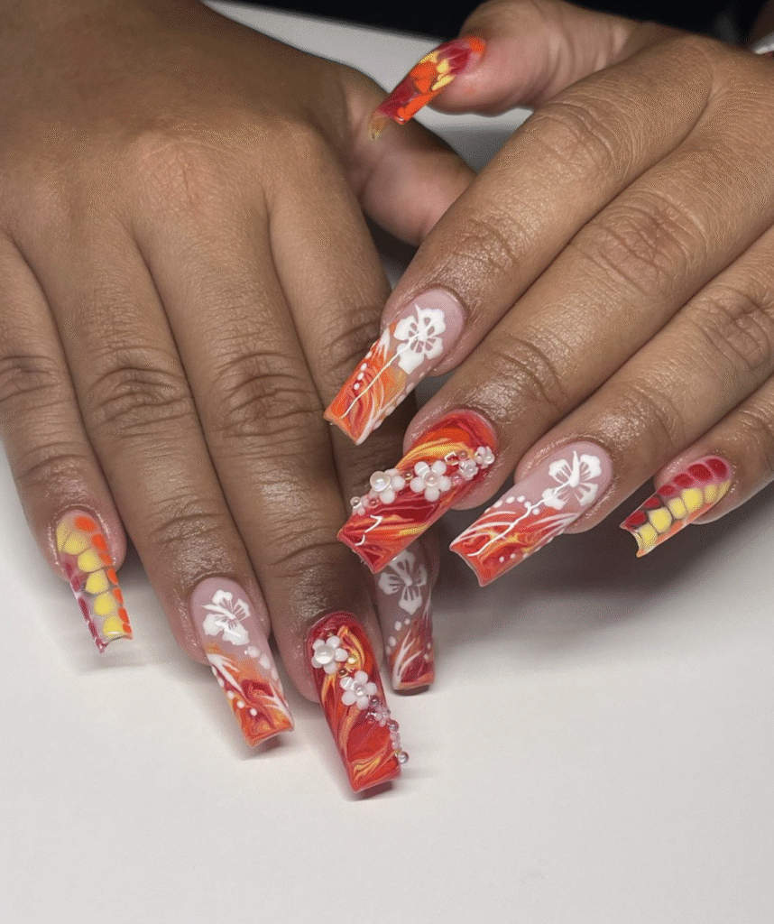Hawaii Nail Ideas