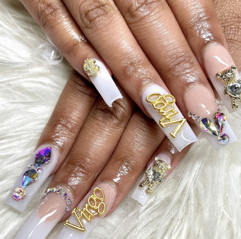 Virgo Nail Designs