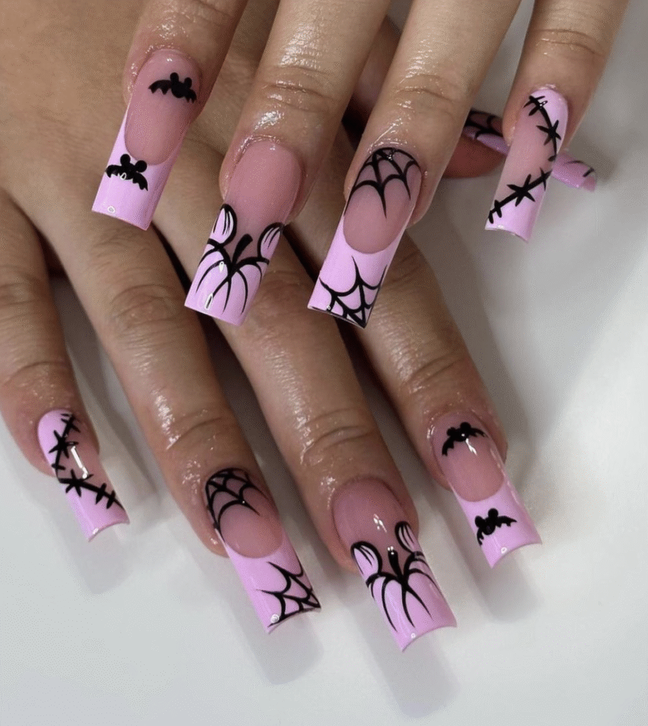 Disney Halloween Nail Designs