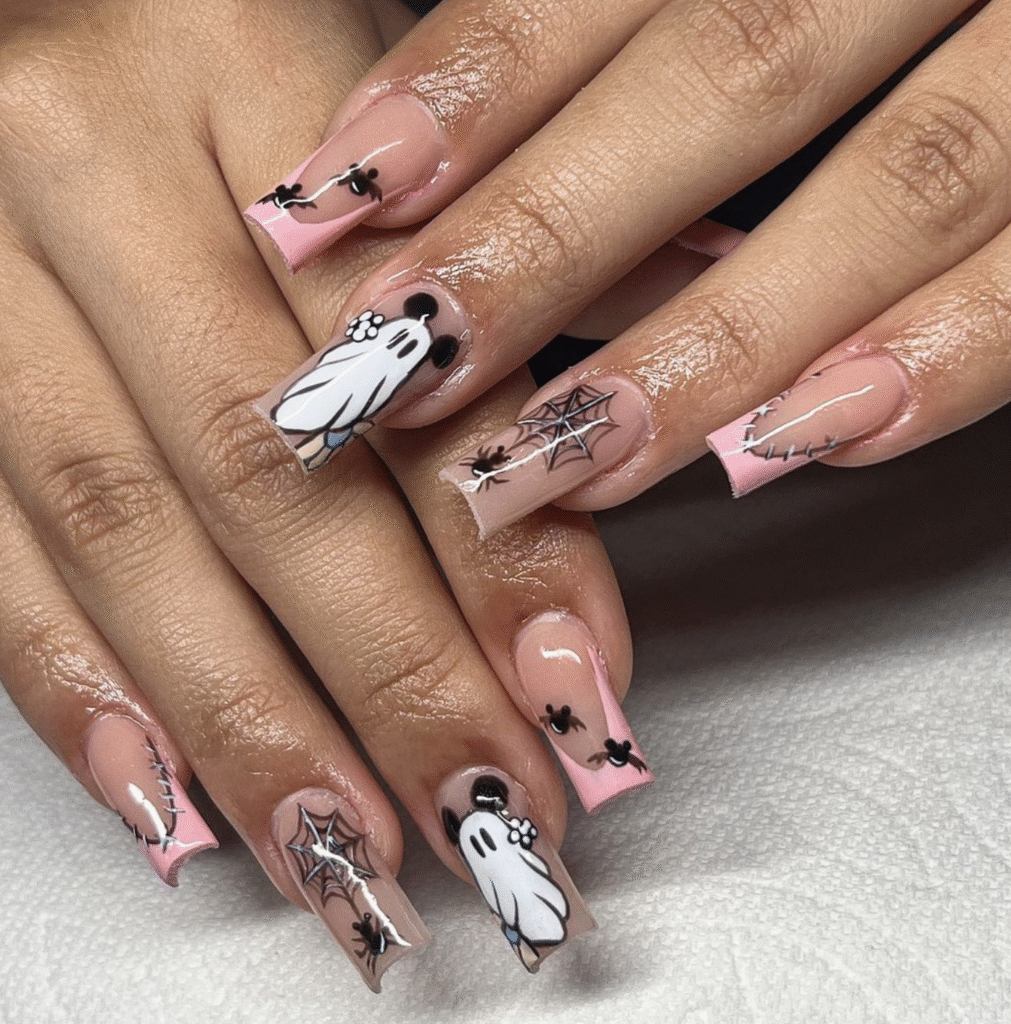 Disney Halloween Nail Designs
