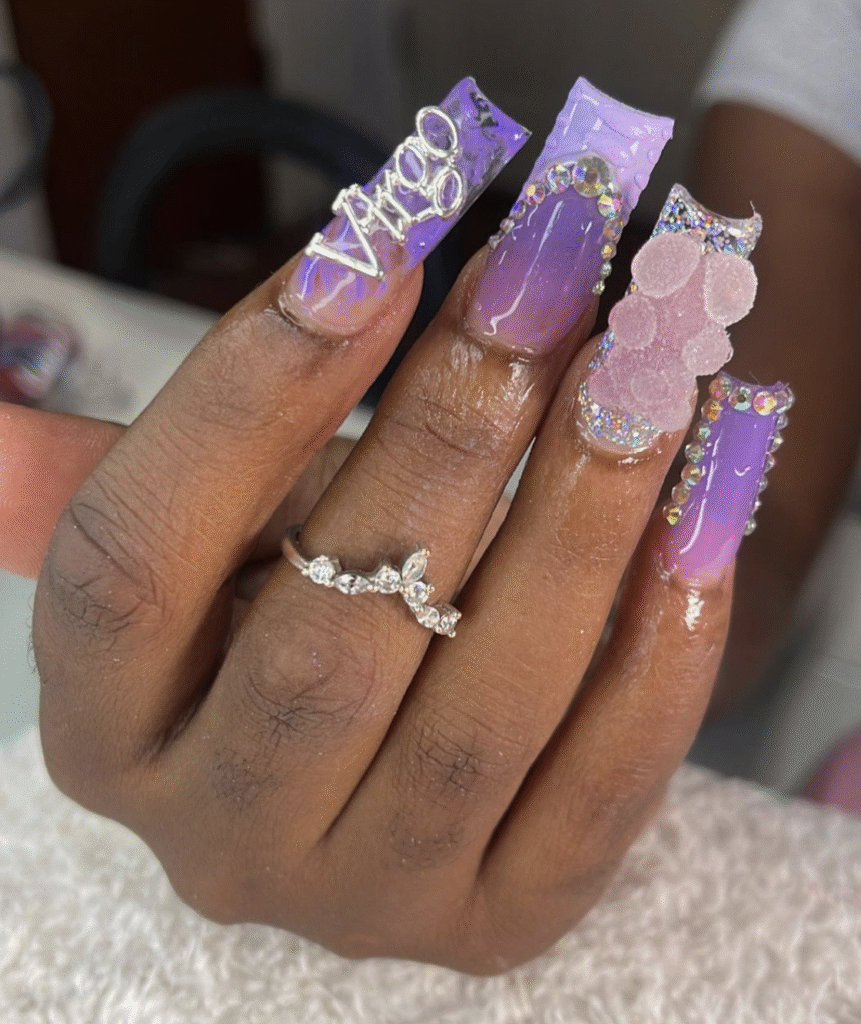 Virgo Nail Designs