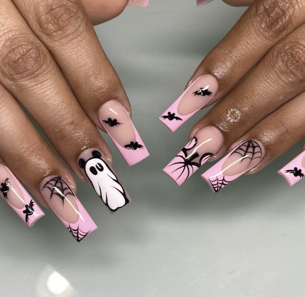 Disney Halloween Nail Designs