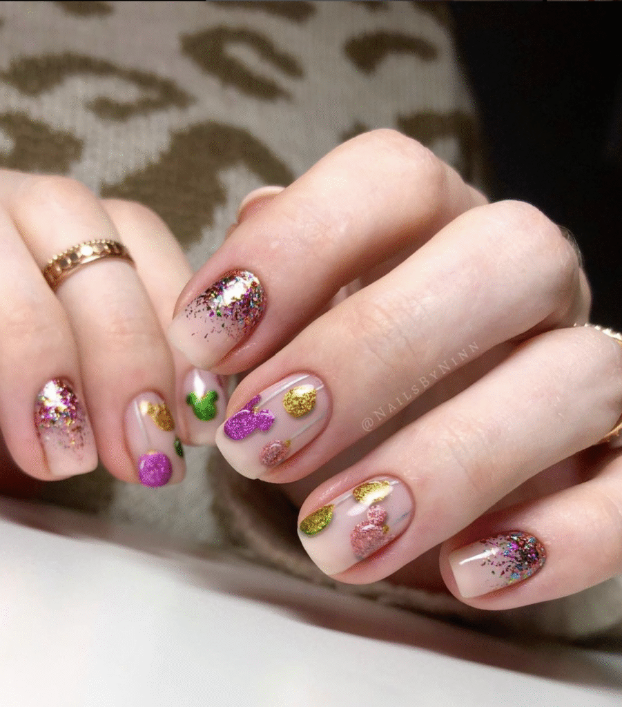 Disney Christmas Nail Designs