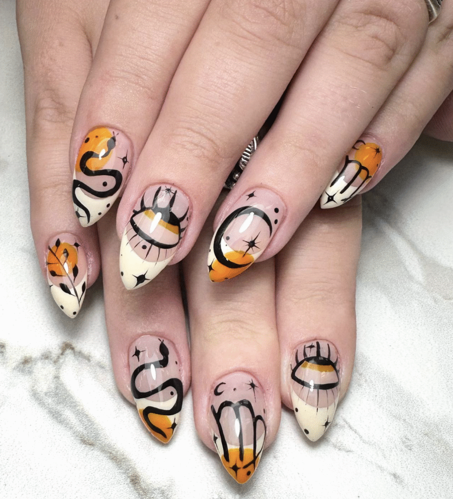 Virgo Nail Designs
