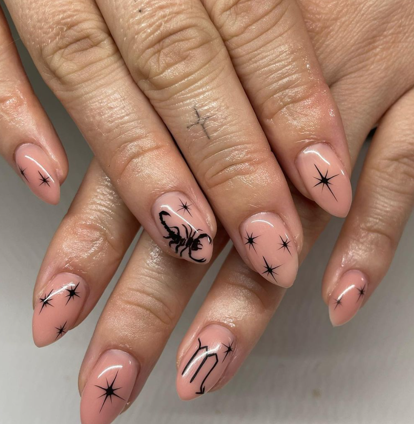 Scorpio Nail Designs
