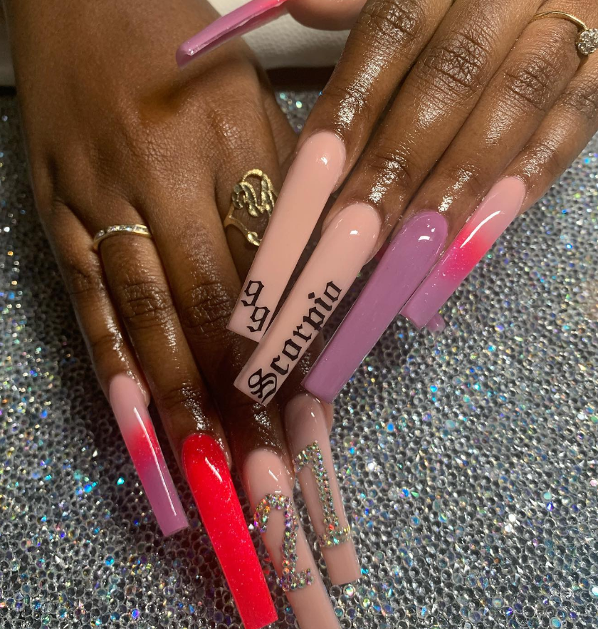 Scorpio Nail Designs