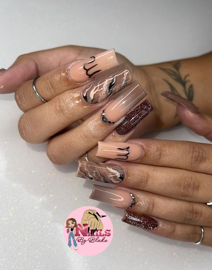 Scorpio Nail Designs