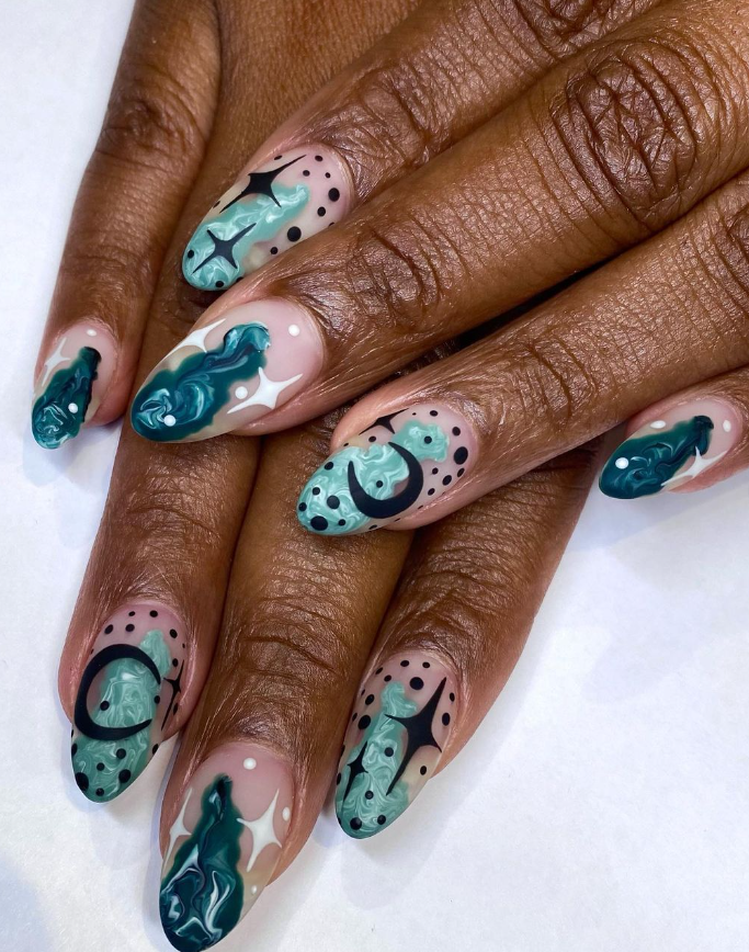 Scorpio Nail Designs