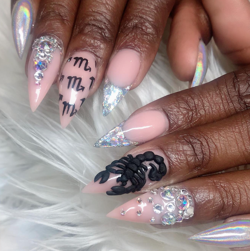 Scorpio Nail Designs