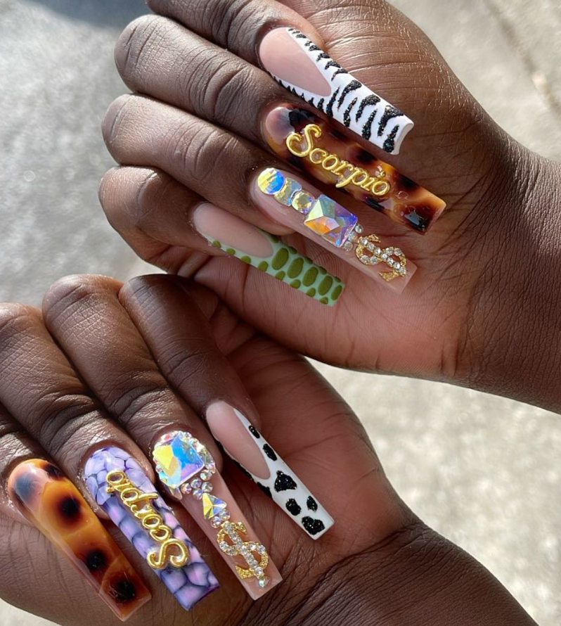 Scorpio Nail Designs