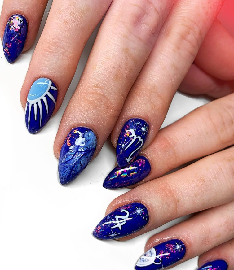 Scorpio Nail Designs