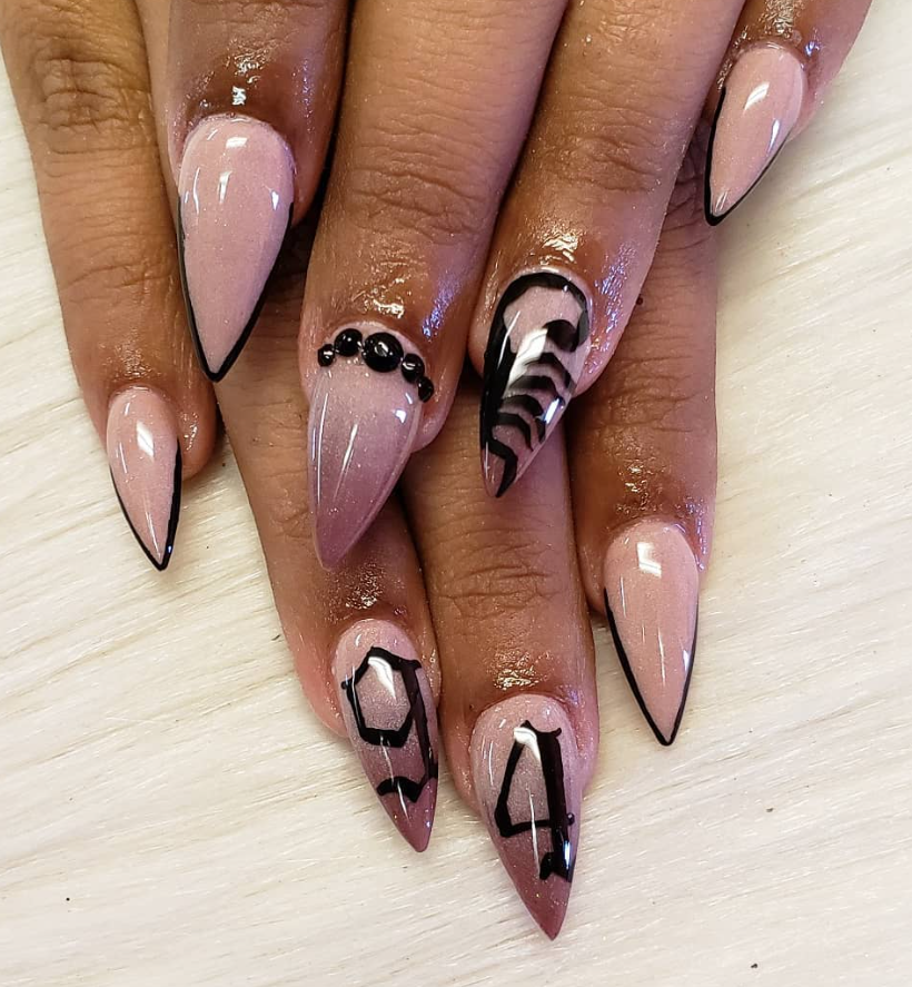 Scorpio Nail Designs