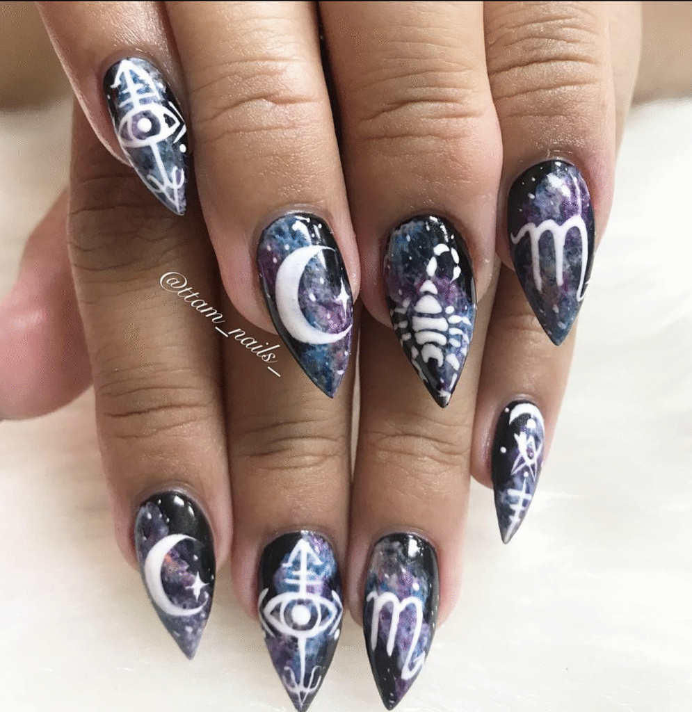 Virgo Nail Designs