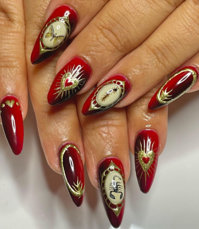 Scorpio Nail Designs