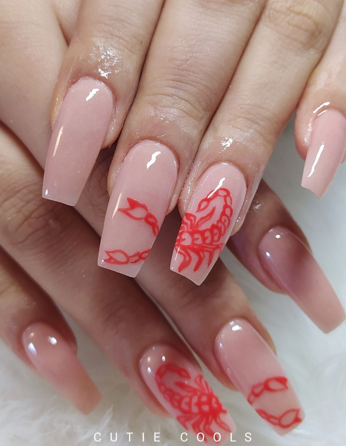 Scorpio Nail Designs