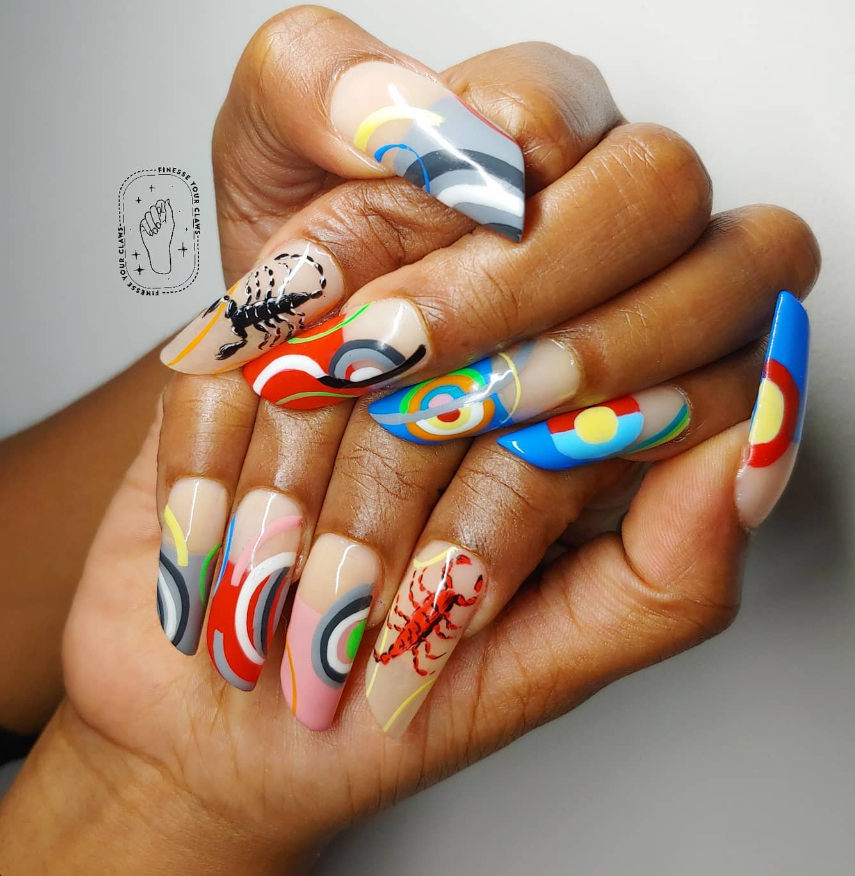Scorpio Nail Designs