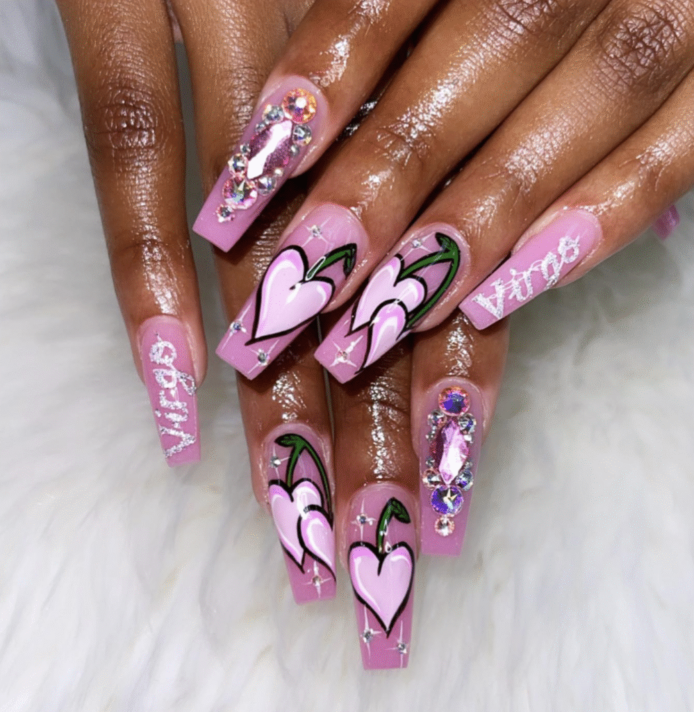 Virgo Nail Designs