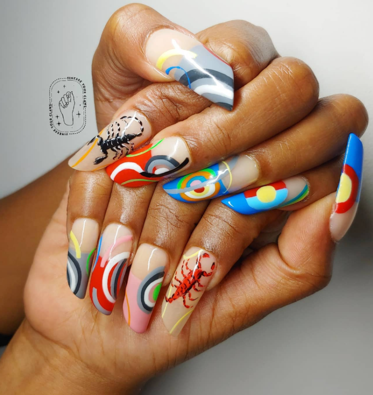 Scorpio Nail Designs