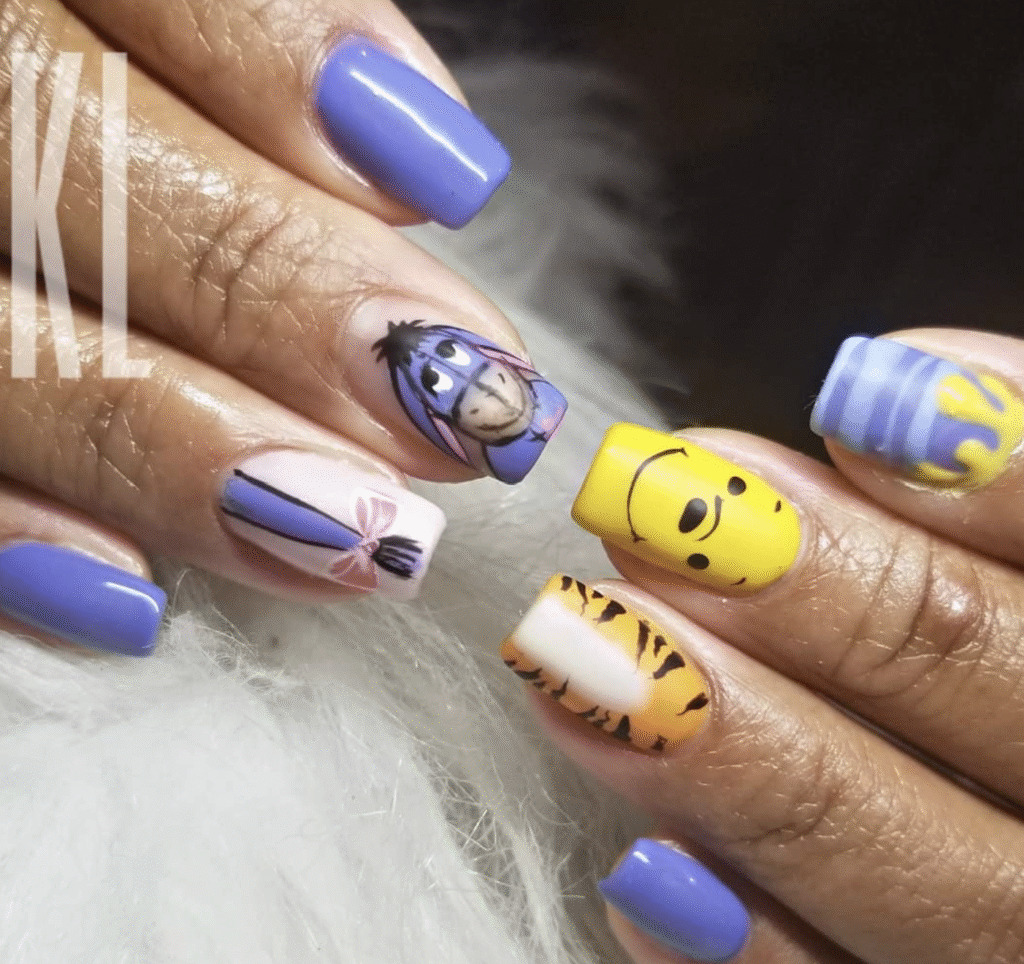 Winnie The Pooh Nail Ideas