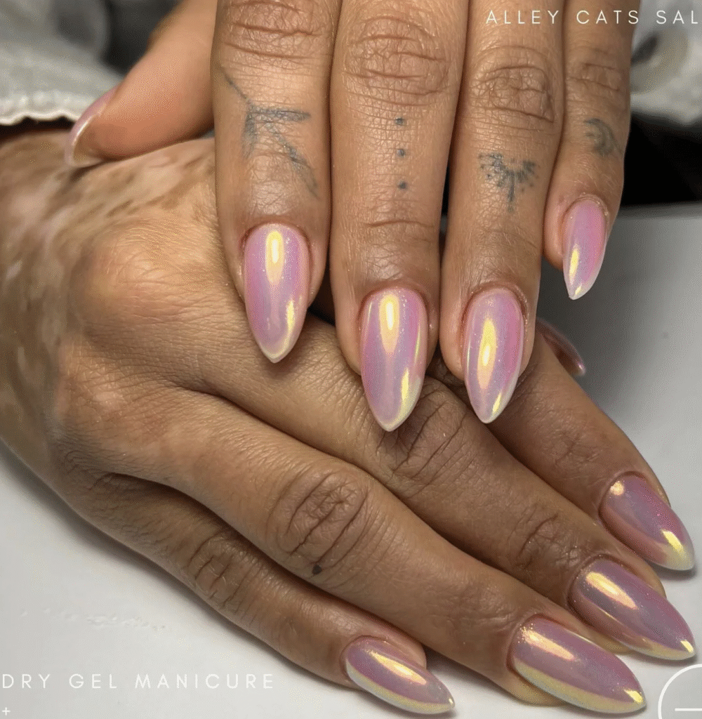 chrome nails