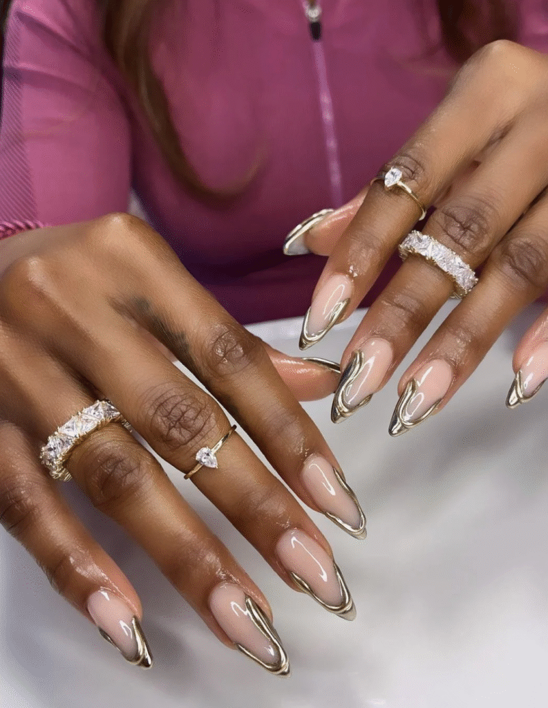 chrome nails
