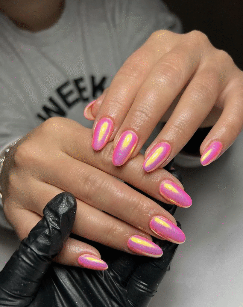 chrome nails