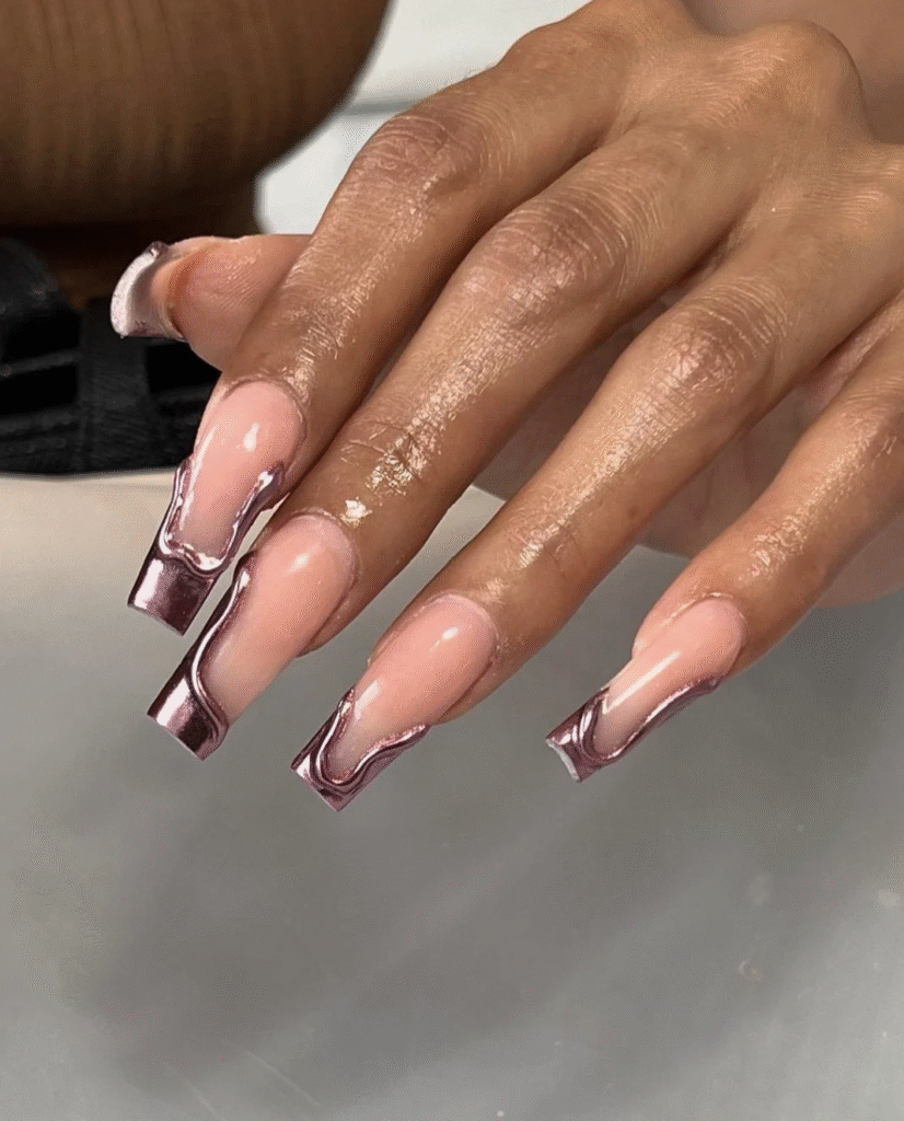 chrome nails