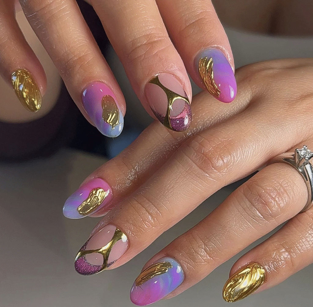 chrome nails