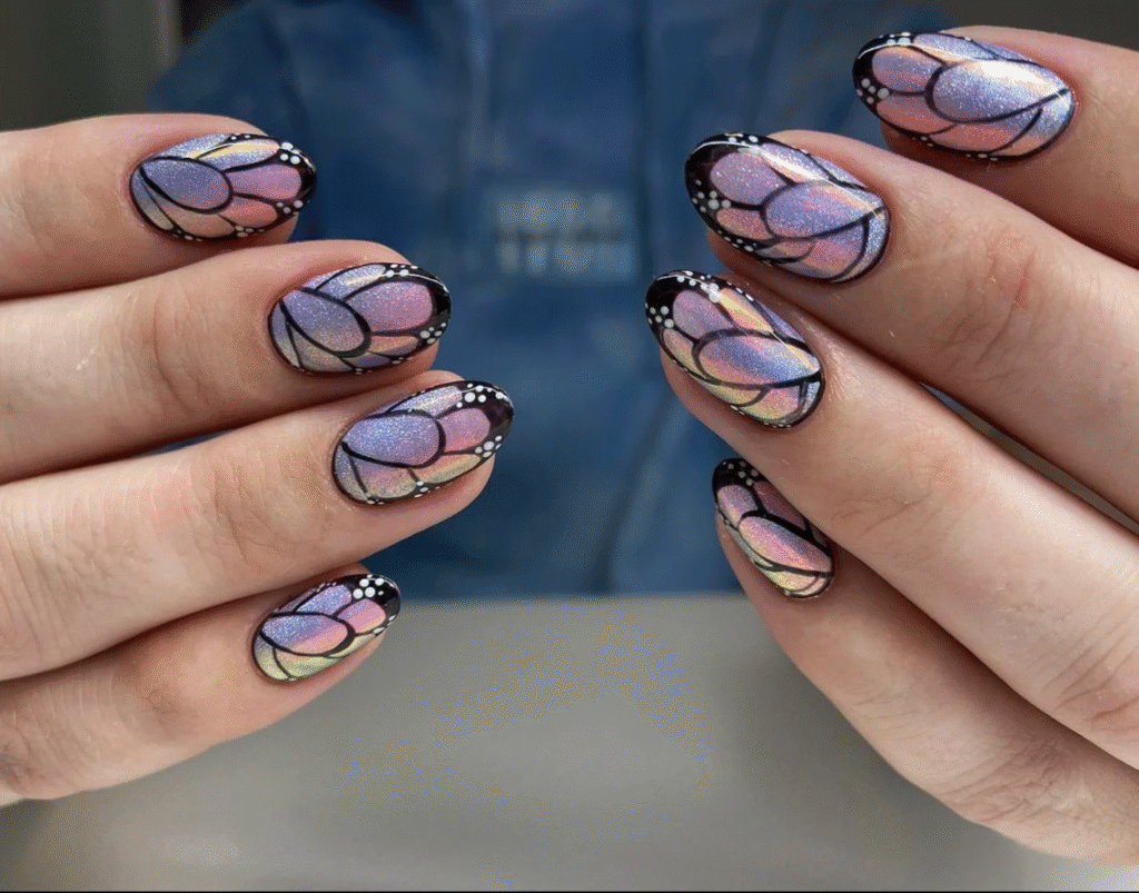 chrome nails