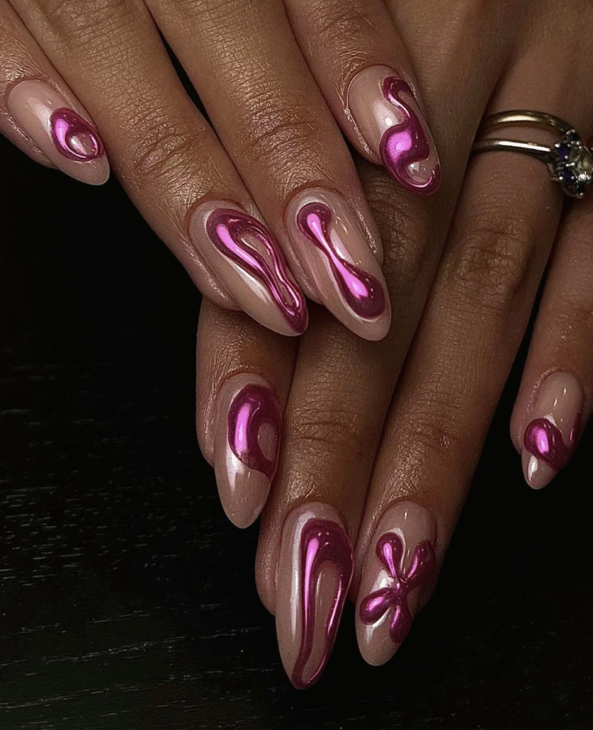 chrome nails