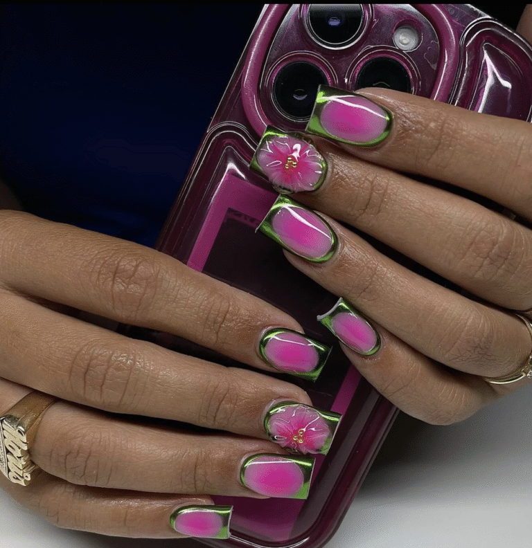 chrome nails
