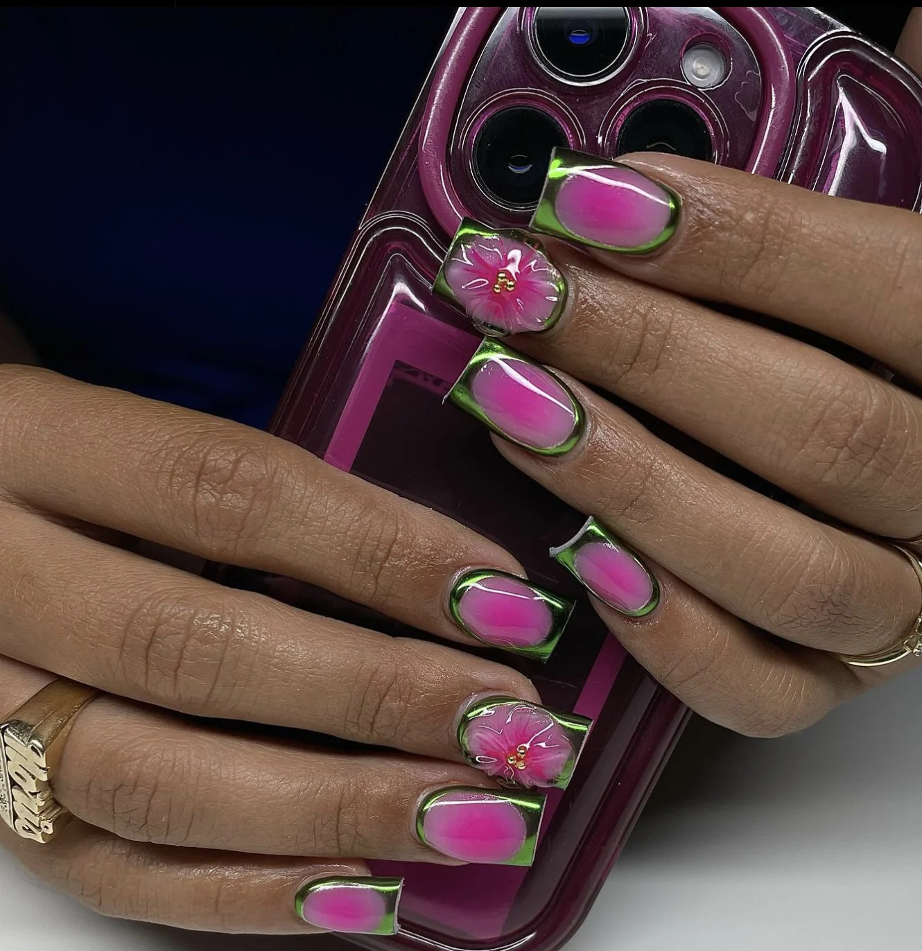 chrome nails
