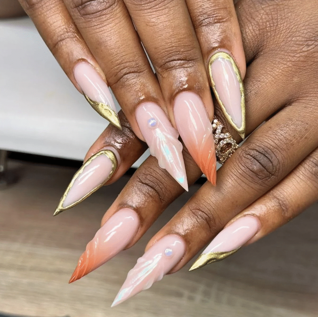 chrome nails
